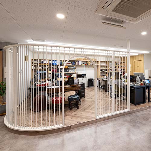 会社の内観