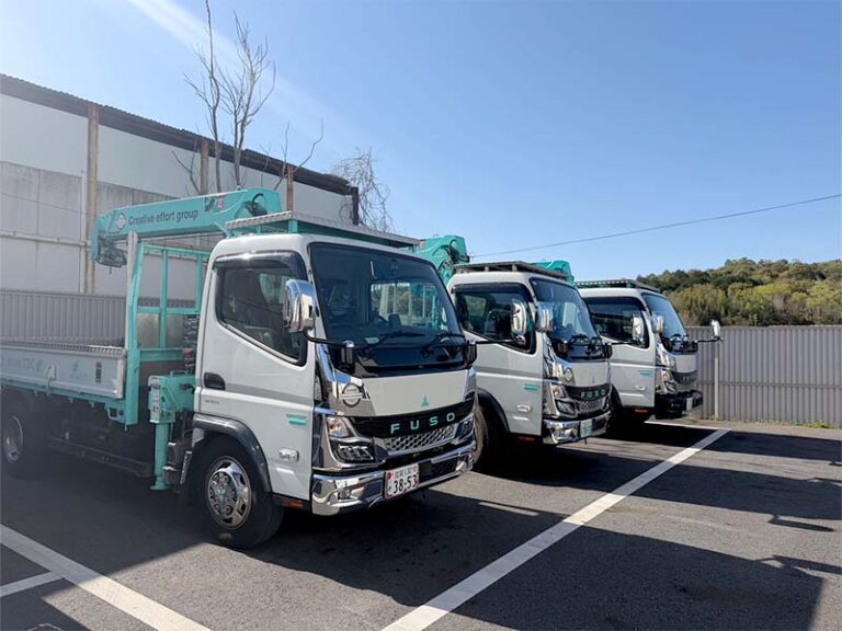 全国対応可能！各地域の現場へスムーズに納品！